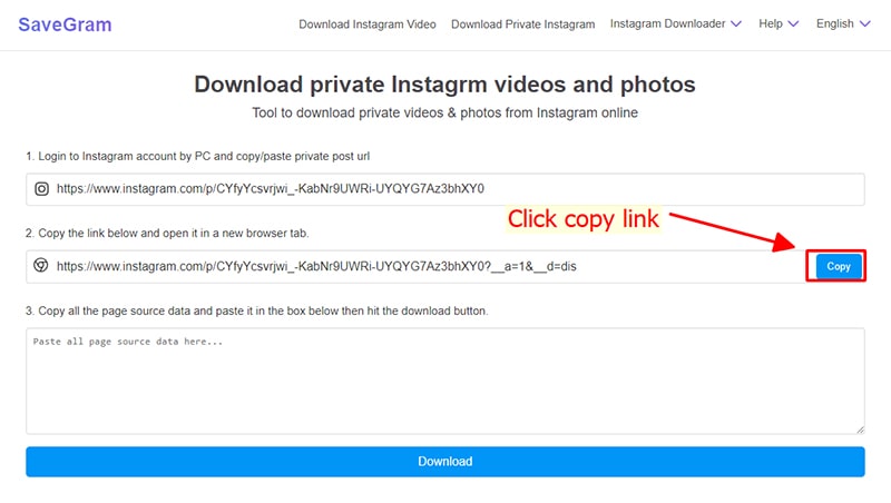 Baixe V deos E Fotos Privados Do Instagram Rapidamente SaveGram
