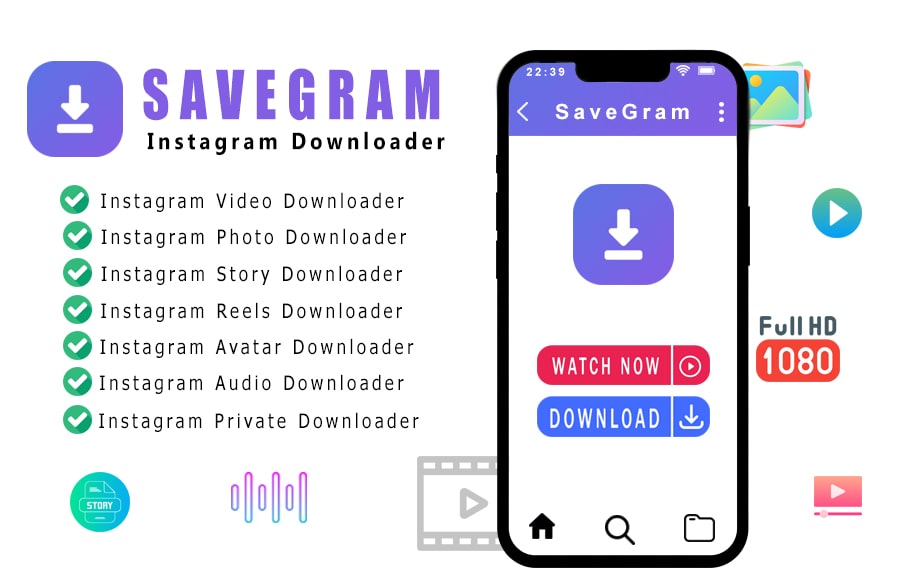 Instagram Videolar n Reels Ve Foto raflar n HD Olarak Indir SaveGram